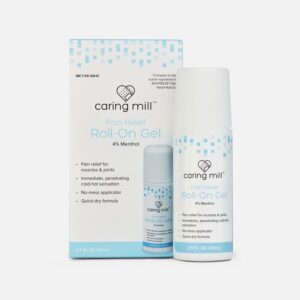 Caring Mill™ Menthol Pain Relief Roll-On Gel, 2.5 fl oz.